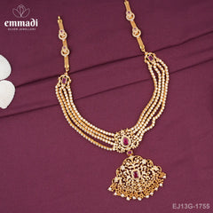 Briti Stone Red Necklace