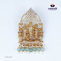 Methi Ramparivar White Pendant