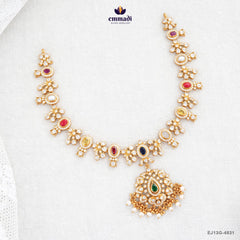 IRAJA Exquisite Multi-Stone Silver Necklace