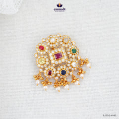 JAGRATEE Exquisite Multi-Stone Pendant Jewelry