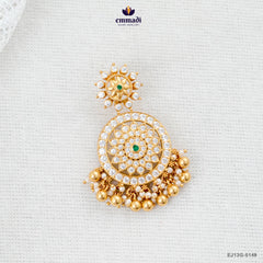 JALABALA Exquisite Green Stone Pendant