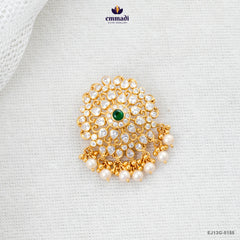 JALENA Exquisite Green Stone Pendant Jewelry