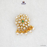 Janaknandini Exquisite Green Stone Pendant