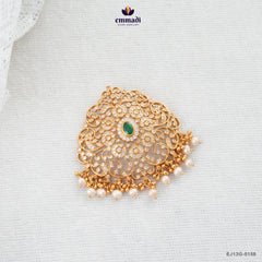 Janhitha Enchanting Green Stone Pendants