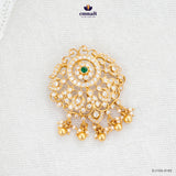 JASODA Elegant Green Stone Pendant