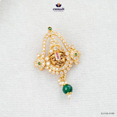 JAYAMALA Exquisite Multi-Coloured Nakshi Pendant