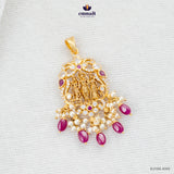 Jeyanthi Elegant Pink Pendant Jewellery