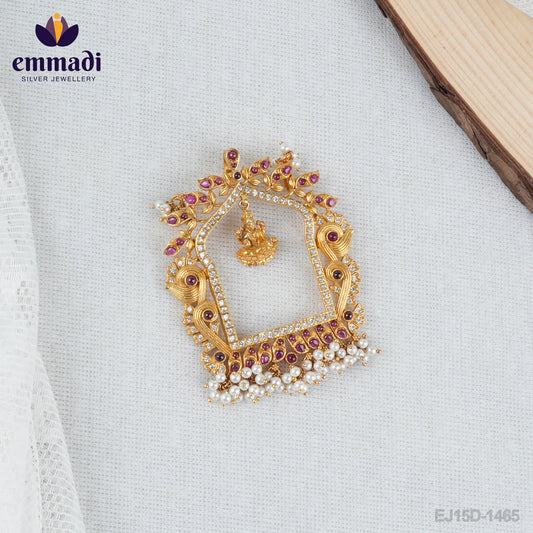 Arna Gauravasya Handcrafted Pendant Fancy Pink
