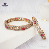 Bibhuti Victorian Red Bangles