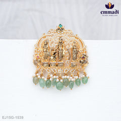 Kandiri Ramparivar Green Pendant