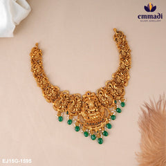 Nakshi Red Necklace - Authentic Indian Handcrafted Jewellery