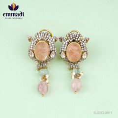 Asmara Arunima Handcrafted Jewelry: Hangings Victorian Pink