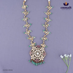 Padmini Victorian Pink Long Necklace