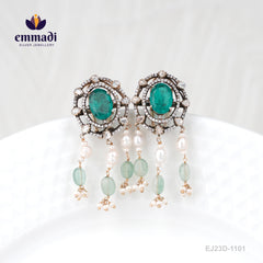 Parvani Victorian Green Studs