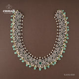 Rakha?i Victorian Green Long Necklace