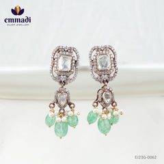 Ranjani Victorian Green Earings