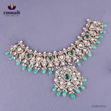 Shivani Victorian Green Necklace