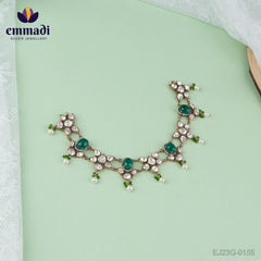 Ashna Aryavart Handcrafted Gold-Plated Necklace