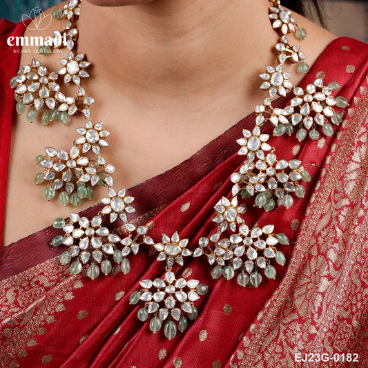 Sureshi Moissanite White Necklace