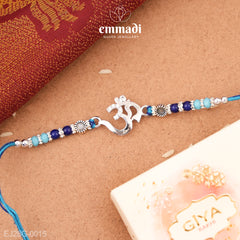 Handcrafted Silver Rakhi for Raksha Bandhan