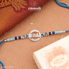 Handcrafted Silver Rakhi for Raksha Bandhan