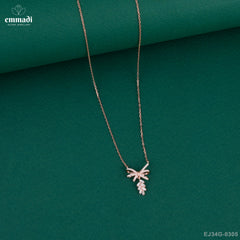 SULAKSHANA Elegant CZ White Chain