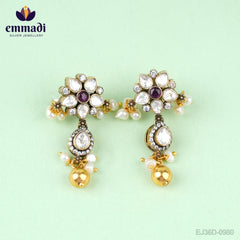 Asnita Arunima Handcrafted Jewelry: Hangings Victorian Pink