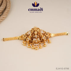Chitrathi Cz Nakshi White Bajuband