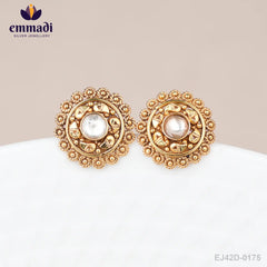 Divyarani Fancy White Studs