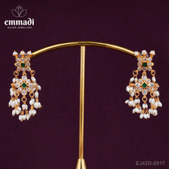 Mahagauri Guttapusalu Green Hangings