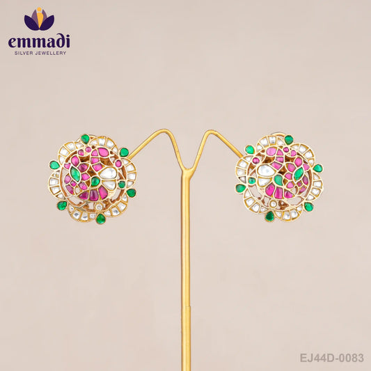Meghayoni Kundan Multi Studs