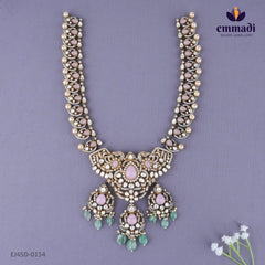 Netravati Victorian Pink Long Necklace