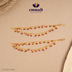 Rajkumari Beads Pink Champa Swaralu