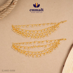 Rashakali Pearls White Champa Swaralu