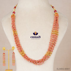 Saraddhi Beads Pink Chain