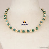 Santushti Beads Green Chain