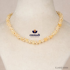 Saptapadi Beads Yellow Chain