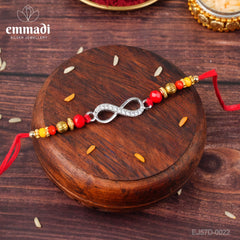 Handcrafted Silver Rakhi for Raksha Bandhan