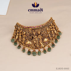 Kusumavati Kundan Nakshi Multi Choker
