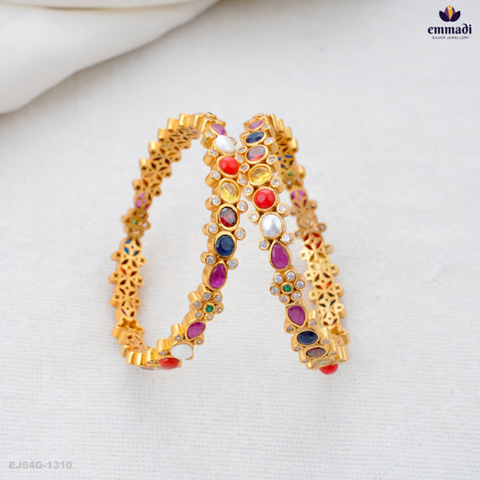 ANYLLAH Exquisite Multi-Color Bangles Collection