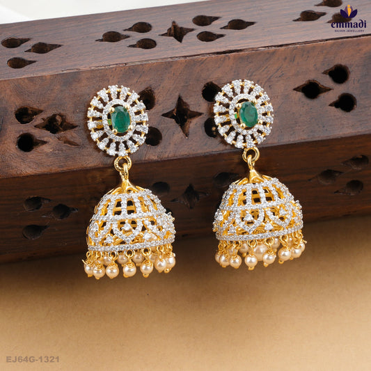 ARCHINI Elegant Green Premium CZ Buttalu
