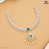 ARCHISHA Premium CZ Green Necklace Collection