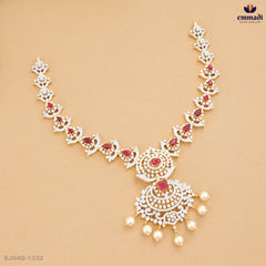 ARSHA Exquisite Red Premium CZ Necklace