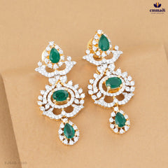 Arunthathy Premium CZ Green Hangings