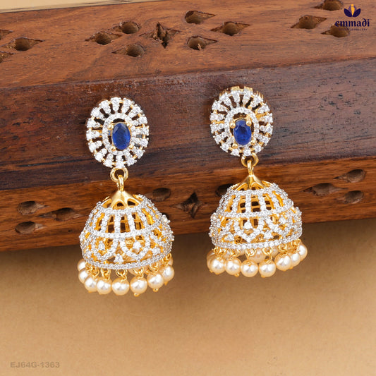 ASHLESHA Exquisite Premium CZ Silver Jewellery