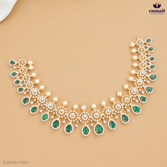 Athulya Radiant Green CZ Necklace