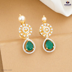 ATI Premium CZ Green Hangings Jewelry