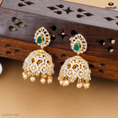 AVANEA Exquisite Green CZ Silver Jewellery