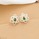 AVANTHIKA Premium Green CZ Studs