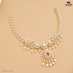 AVANY Elegant Red Premium CZ Necklace